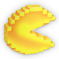 Pixel Pac-Man Custom Shaped Pillow — Retro Arcade Gaming Decor