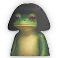 Frog Shaped Pillow – Cute Green Tree Frog Plush Décor