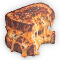 Grilled Cheese Shaped Pillow — Melty Cheese Novelty Throw Pillow