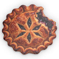 Pie-Shaped Decorative Pillow — Realistic Cherry Pie Slice Throw Cushion