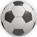 Soccer Ball Shaped Pillow — Custom Round Football Throw Cushion
