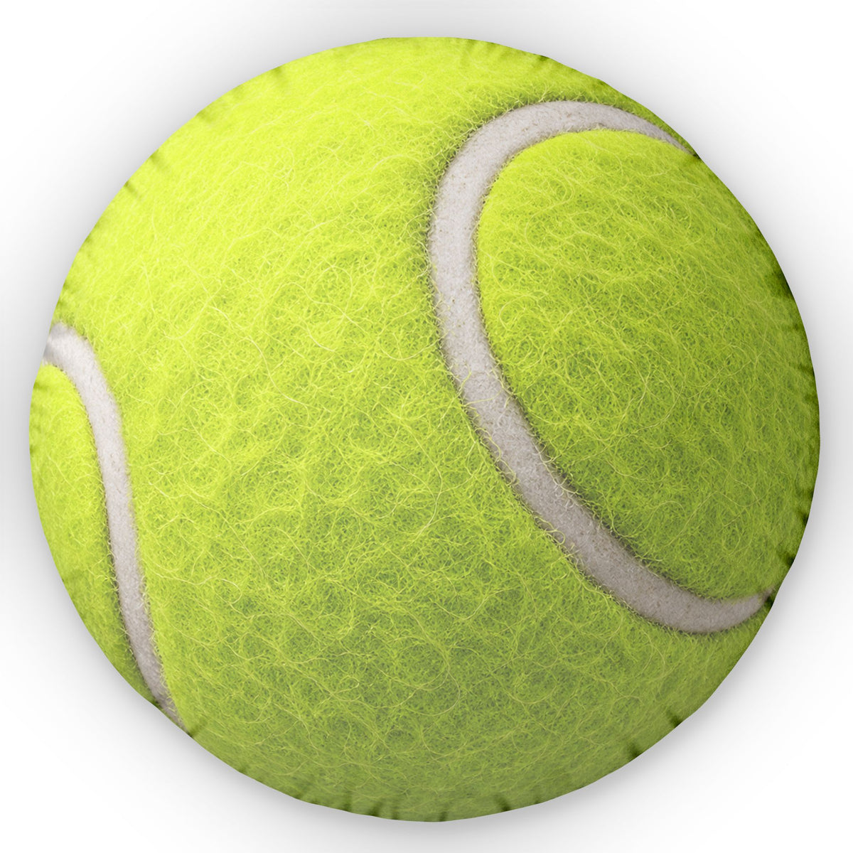 Tennis Ball Pillow — Custom Round Sports Throw Pillow