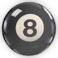 8 Ball Pillow — Novelty Billiards Shaped Throw Pillow