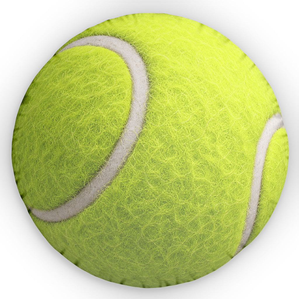 Tennis Ball Pillow — Custom Round Sports Throw Pillow