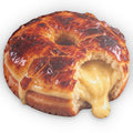Creme Brulee Donut Shaped Pillow – Realistic Cream Cheese Donut Cushion