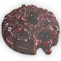 Cherry Chocolate Bomb Pillow — Custom Shaped Dessert Throw Pillow