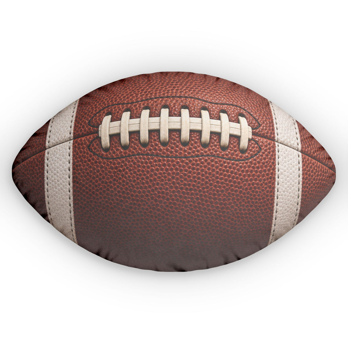 Football Shaped Pillow — Custom Sports Throw Pillow