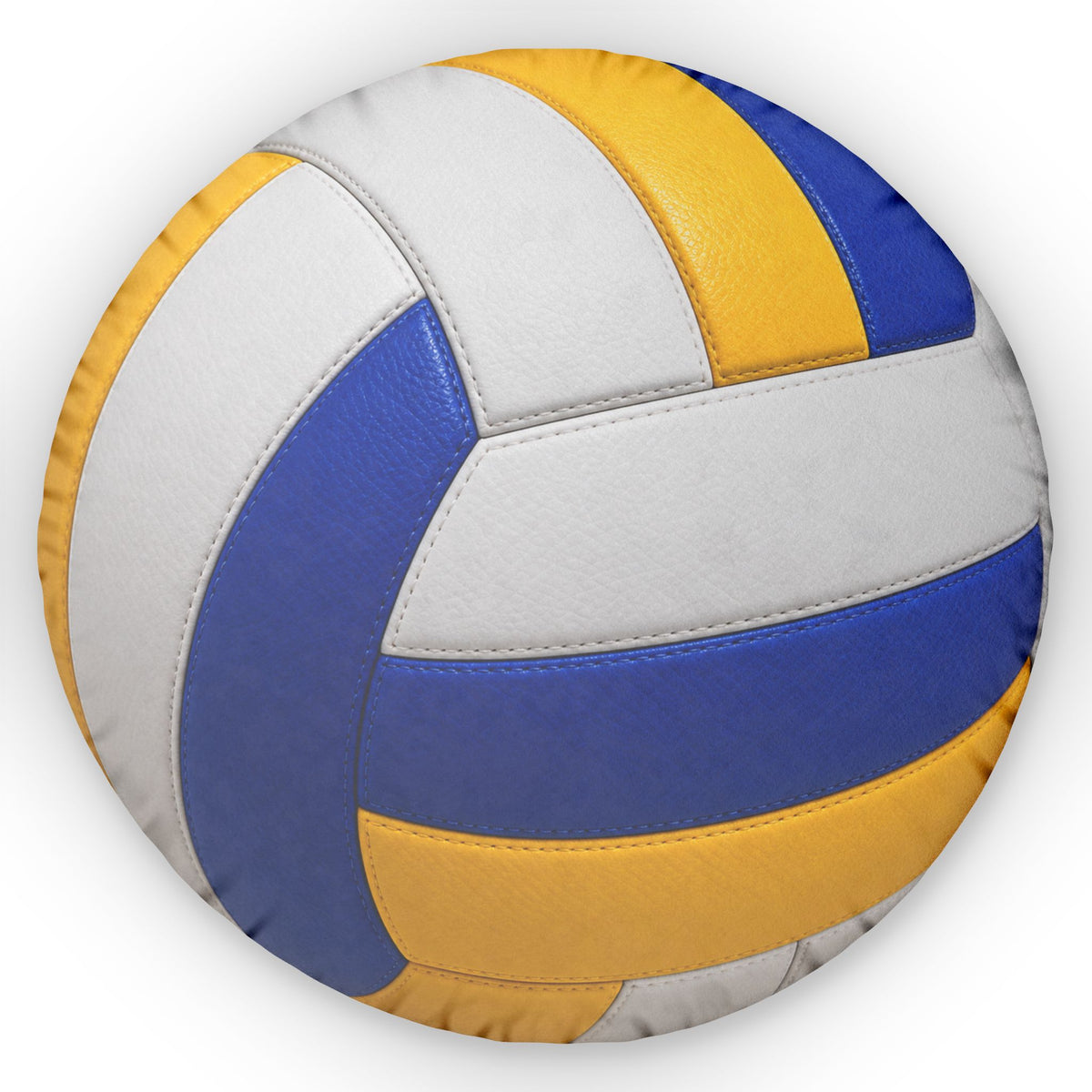 Volleyball Round Pillow — Custom Sports Throw Pillow