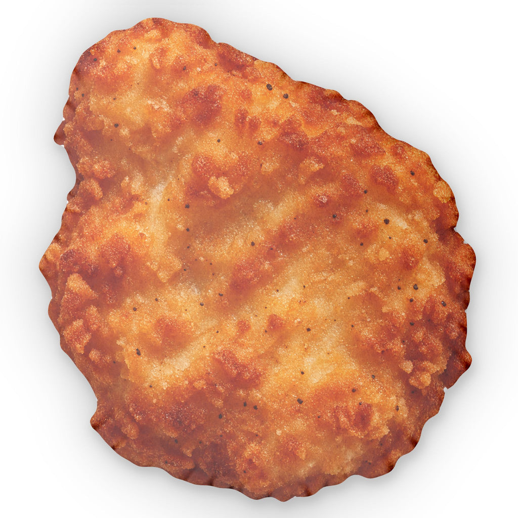 Fried Chicken Nugget Shaped Pillow — Novelty Food Throw Pillow