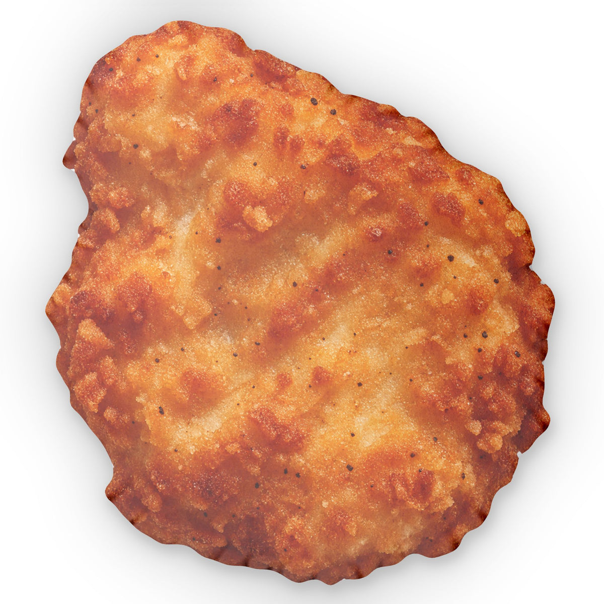 Fried Chicken Nugget Shaped Pillow — Novelty Food Throw Pillow