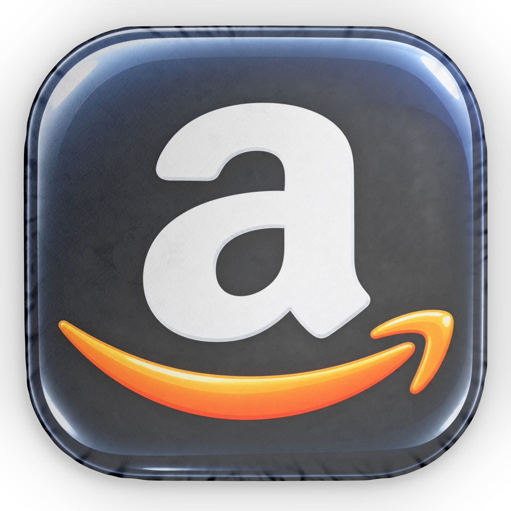 Amazon Logo Accent Pillow — Custom Shaped Branded Icon Cushion