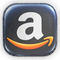 Amazon Logo Accent Pillow — Custom Shaped Branded Icon Cushion