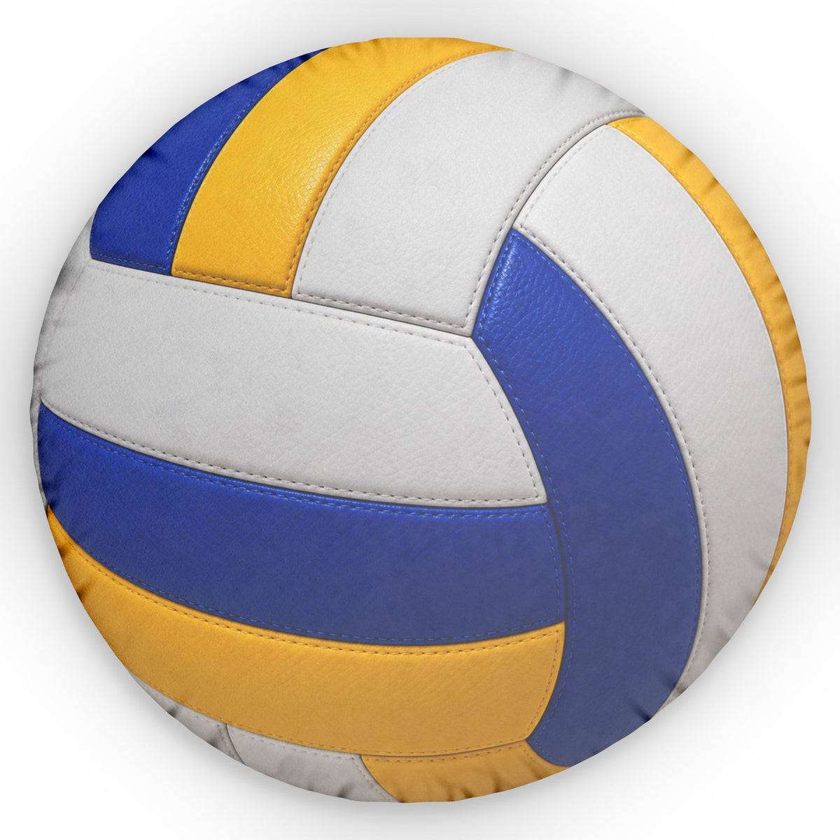 Volleyball Round Pillow — Custom Sports Throw Pillow
