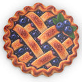 Blueberry Pie Shaped Pillow — Novelty Kitchen Decor Cushion