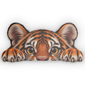 Tiger Cub Shaped Pillow — Cute Animal Decorative Throw Pillow for Kids' Rooms & Nursery